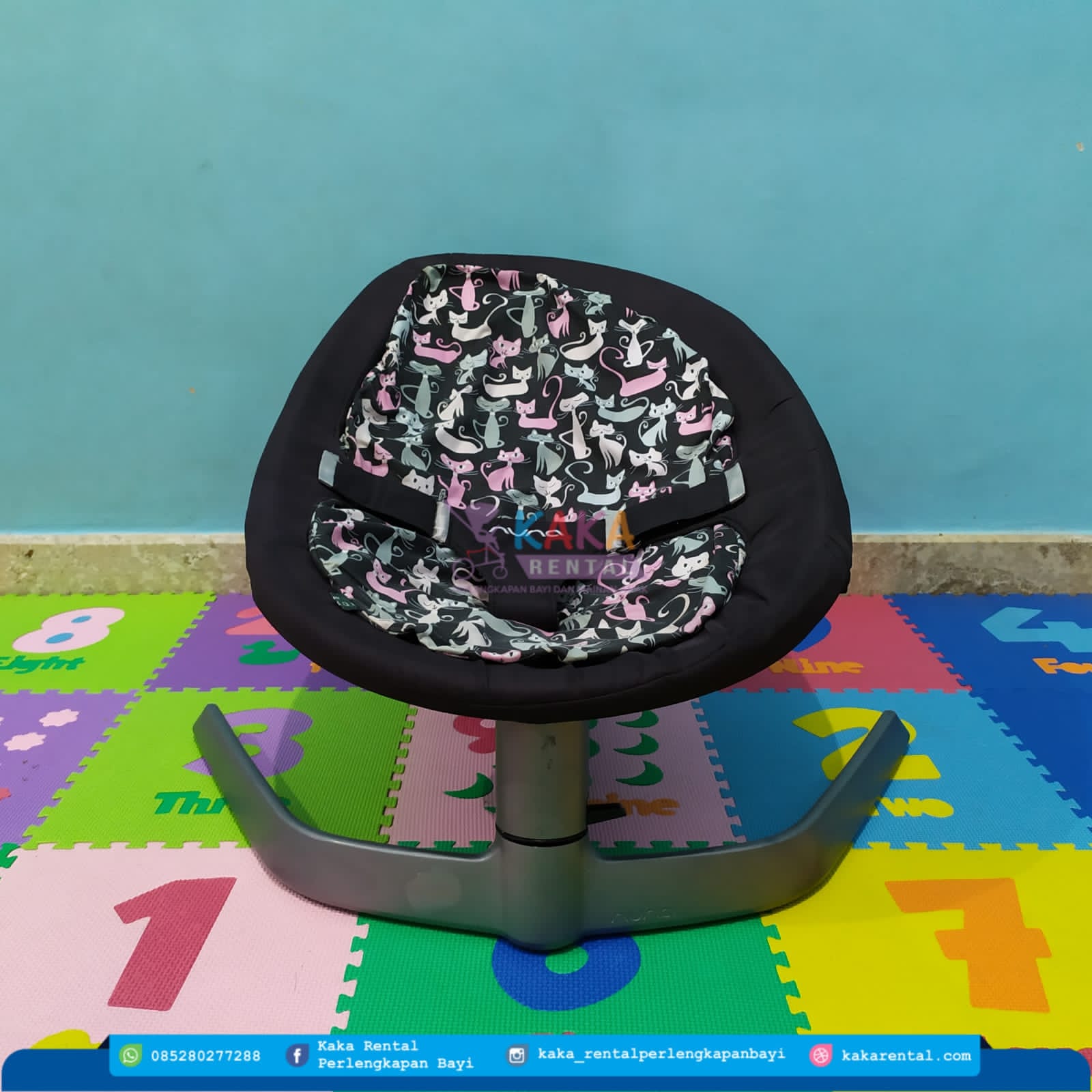 NUNA LEAF HITAM COVER KUCING